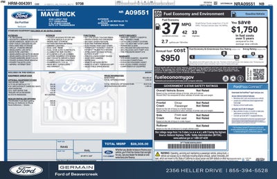 2022 Ford Maverick Lariat