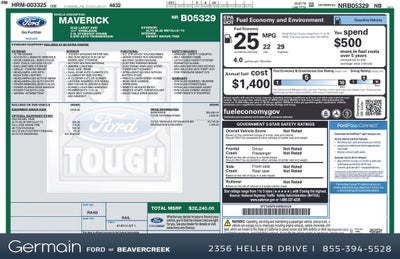 2022 Ford Maverick Lariat
