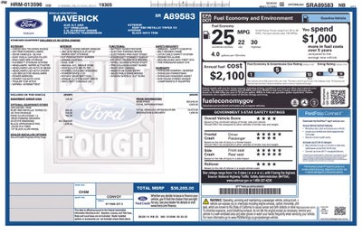2025 Ford Maverick XLT
