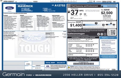 2025 Ford Maverick Lariat