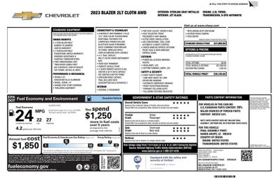 2023 Chevrolet Blazer LT