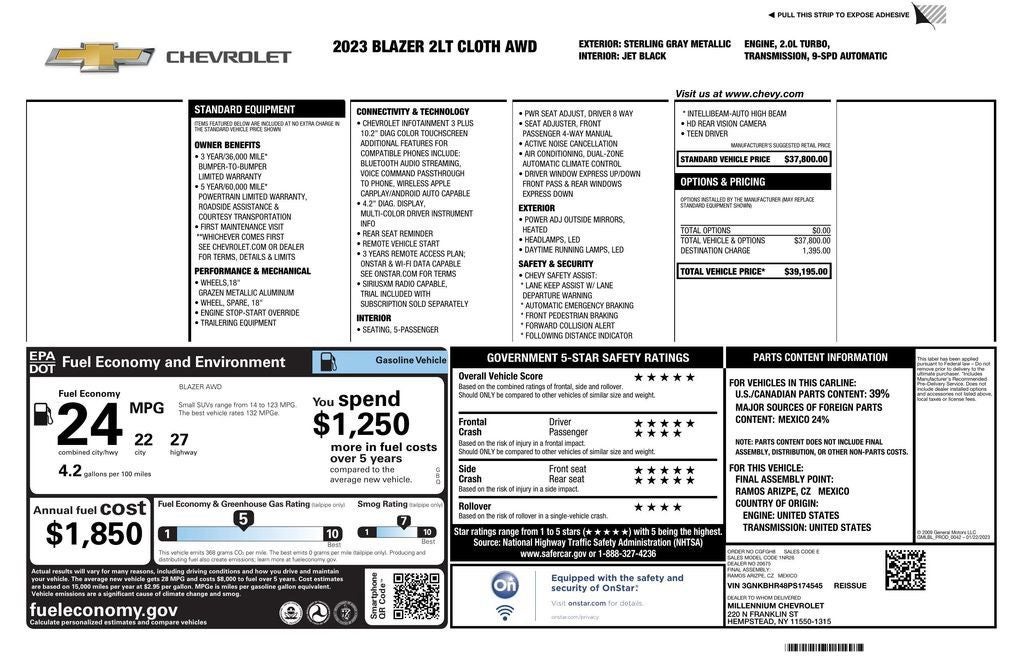 2023 Chevrolet Blazer LT