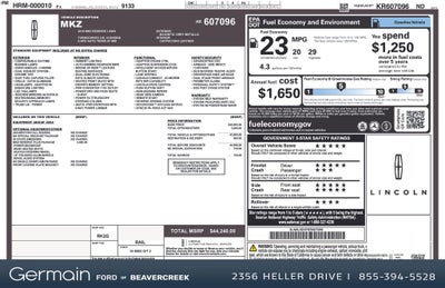 2019 Lincoln MKZ Reserve