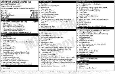 2023 Buick Enclave Essence