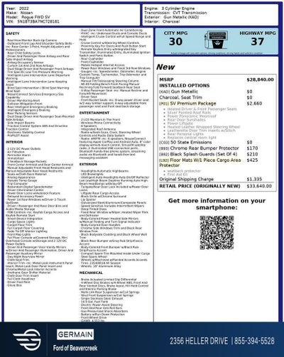 2022 Nissan Rogue SV