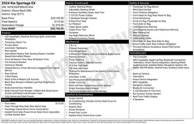 2024 Kia Sportage EX
