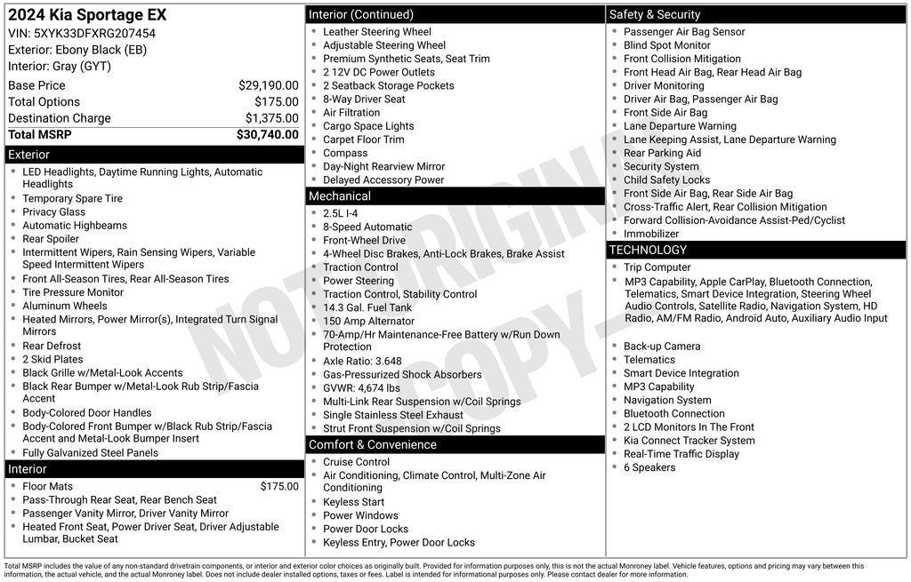 2024 Kia Sportage EX
