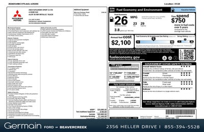 2024 Mitsubishi Outlander Sport Base