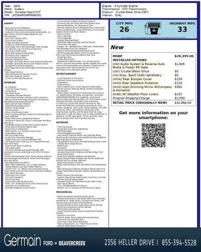 2021 Subaru Forester Sport