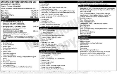 2025 Buick Envista Sport Touring