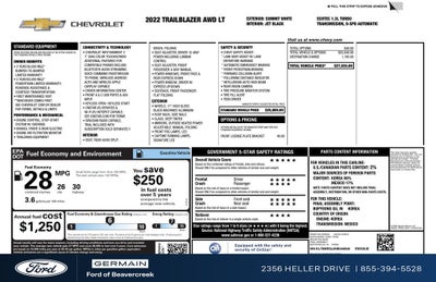2022 Chevrolet TrailBlazer LT