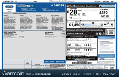 2020 Ford EcoSport Titanium