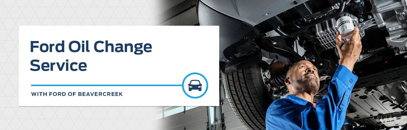 Oil Change Service - Germain Ford of Beavercreek