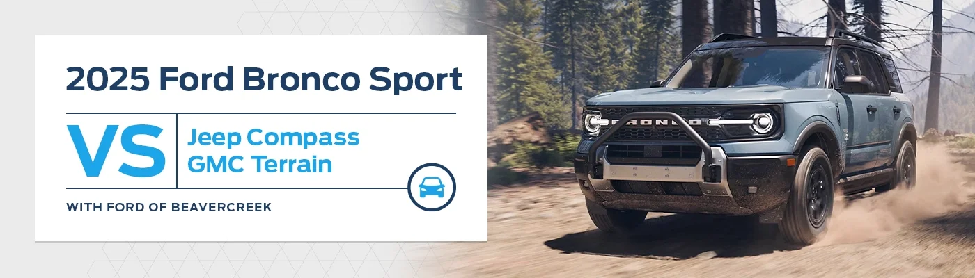 Ford Bronco Sport vs Competition - Germain Ford of Beavercreek