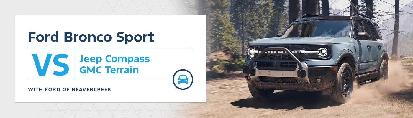 Ford Bronco Sport vs Competition - Germain Ford of Beavercreek