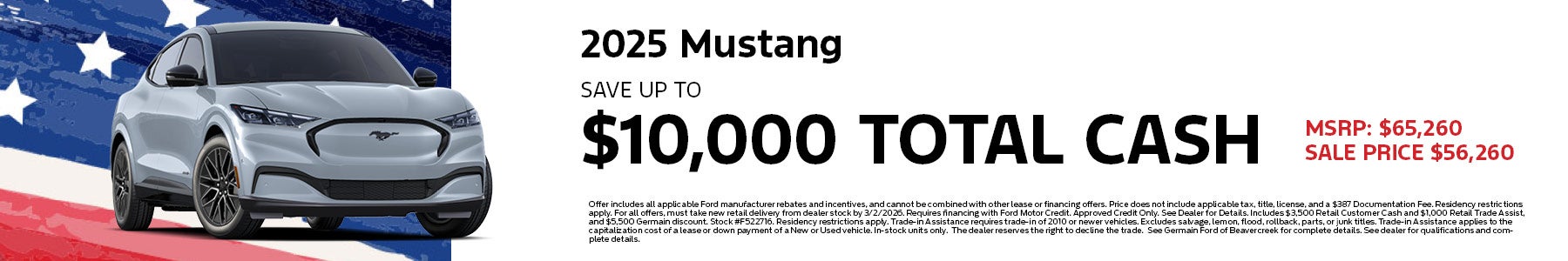 Mustang Offer