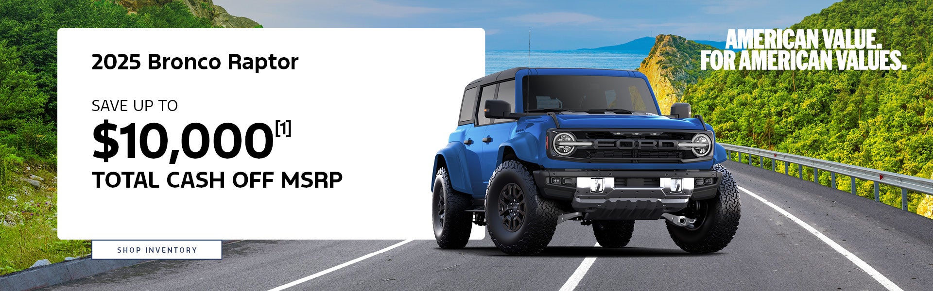Bronco Raptor Offer