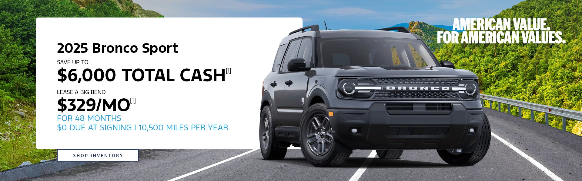 Bronco Sport Offer