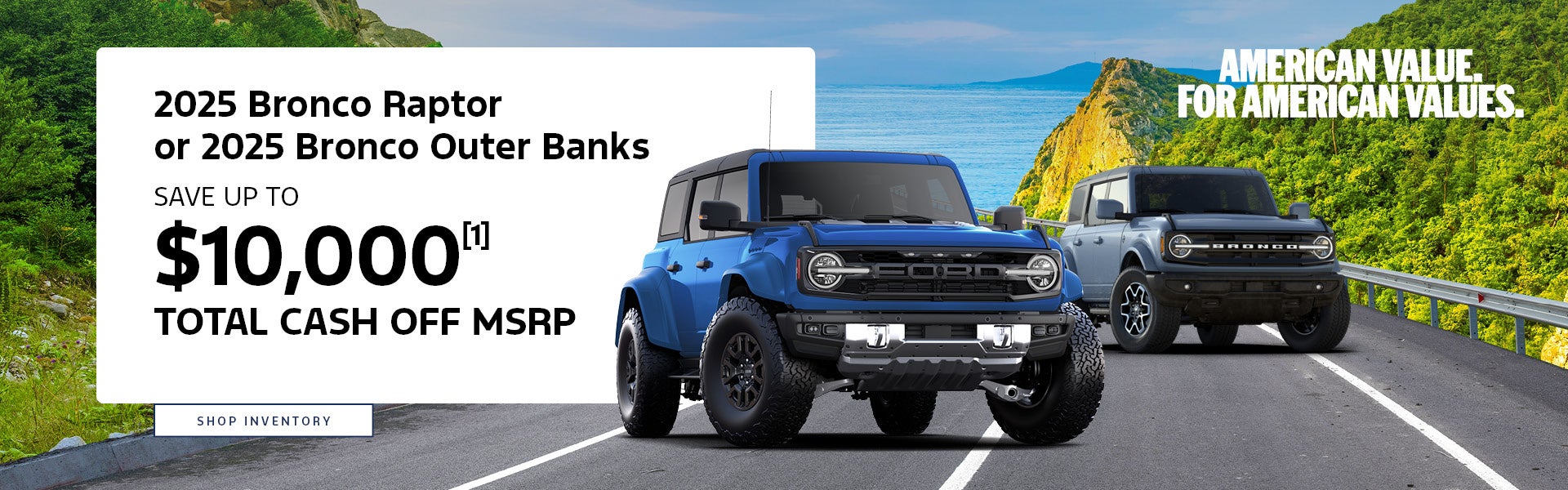 Bronco Raptor Offer