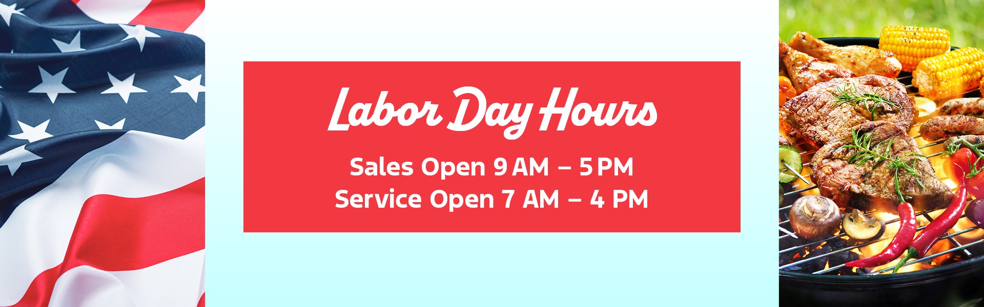 Labor Day Hours