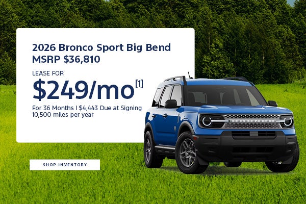 2026 Bronco Sport Big Bend