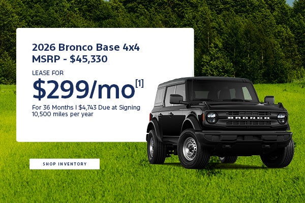 2026 Bronco Base 4x4