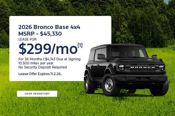 2026 Bronco Base 4x4